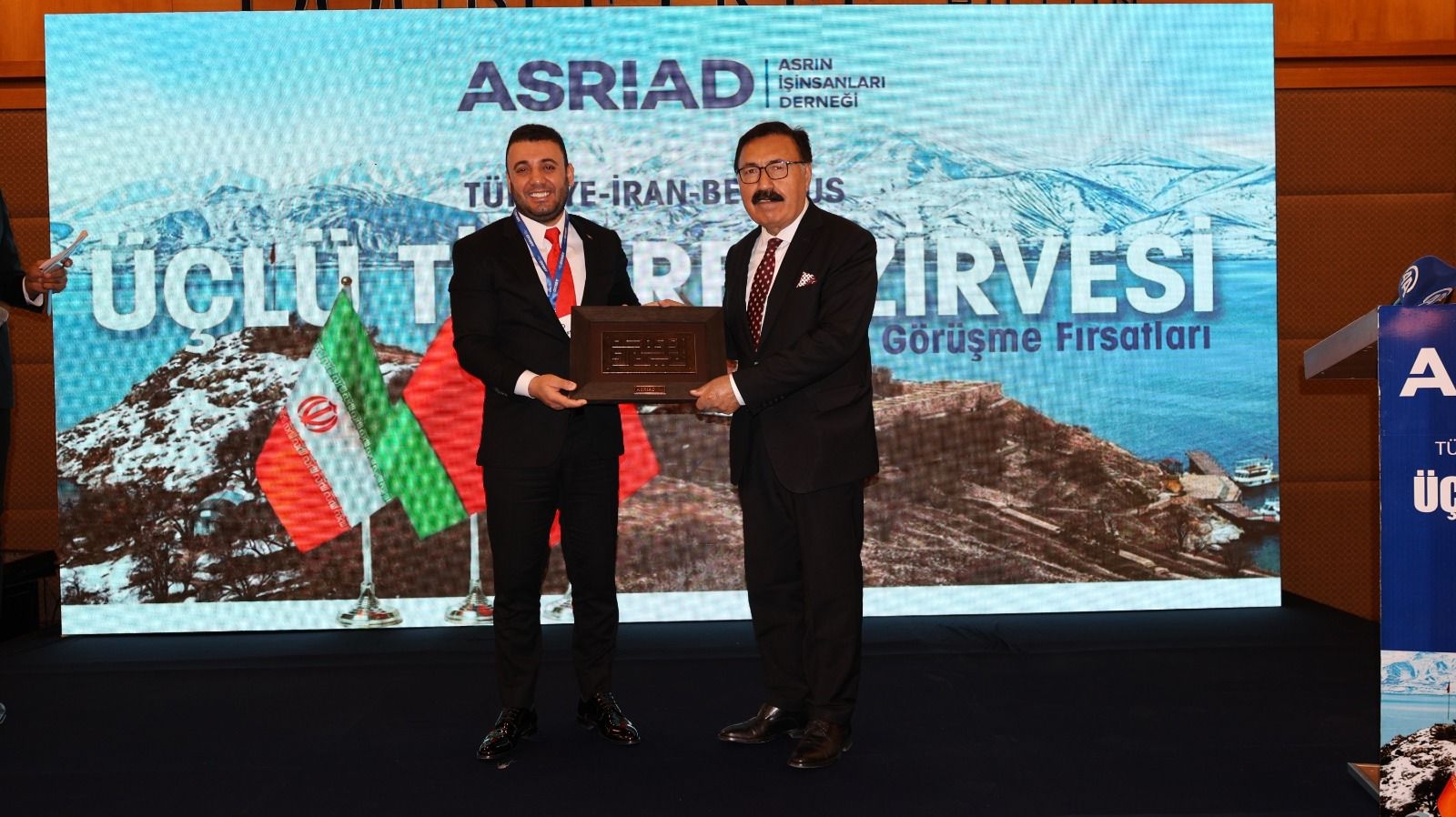 Gökhan Ateş, Türkiye - İran - Belarus Üçlü Zirvesi’ne katıldı