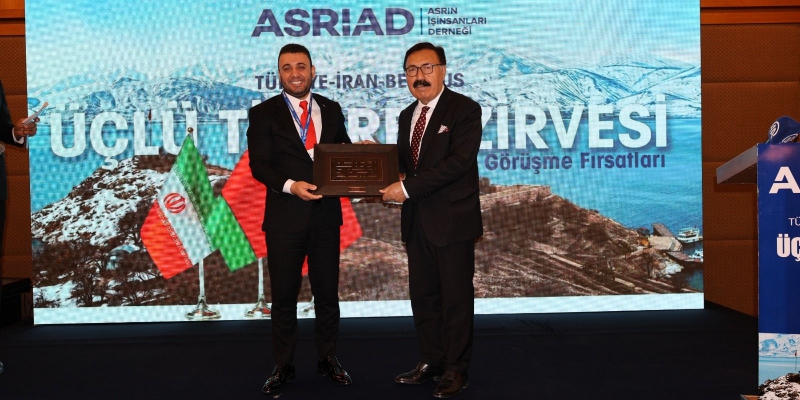 Gökhan Ateş, Türkiye - İran - Belarus Üçlü Zirvesi’ne katıldı